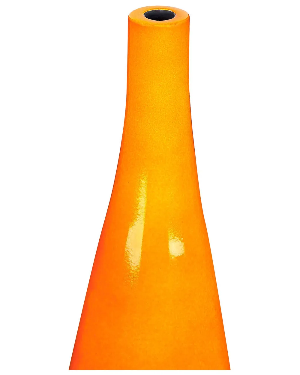 Flower Vase SABADELL 50 cm Ceramic Orange_847857