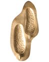 Wandkerzenhalter PENICHE 60 cm Metall Gold