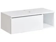 Wall Mounted Vanity Unit RUPANCO 80 cm White_1051477