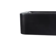 Aufsatzwaschbecken CHIVANA 51 x 34 cm Keramik Schwarz_922801