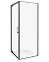 Duschkabine DARLI 70 x 70 x 185 cm Schwarz
