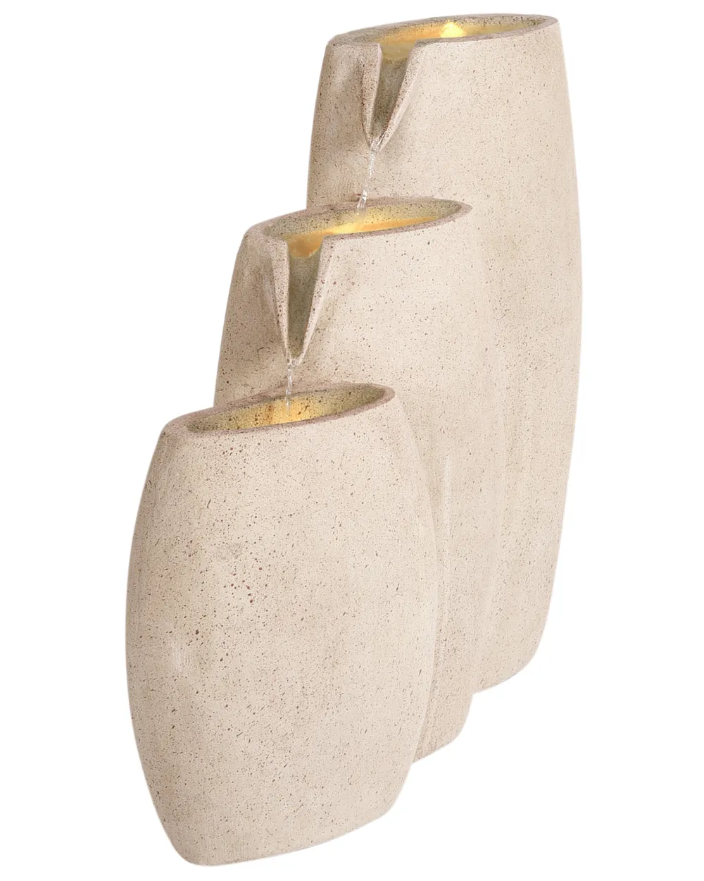 Gartenbrunnen LED ARKLE Beige_962515