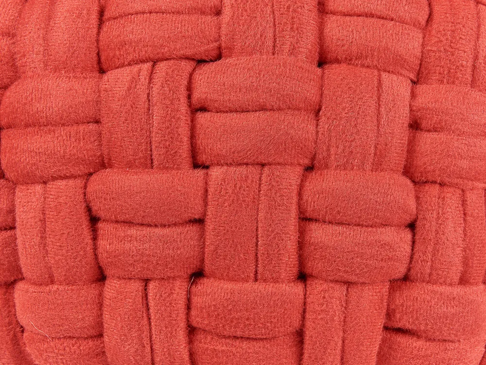 Pouf HOPA Samtstoff Rot_824171