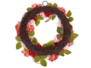 Decorative Wreath AGULO 50 cm Red_798222