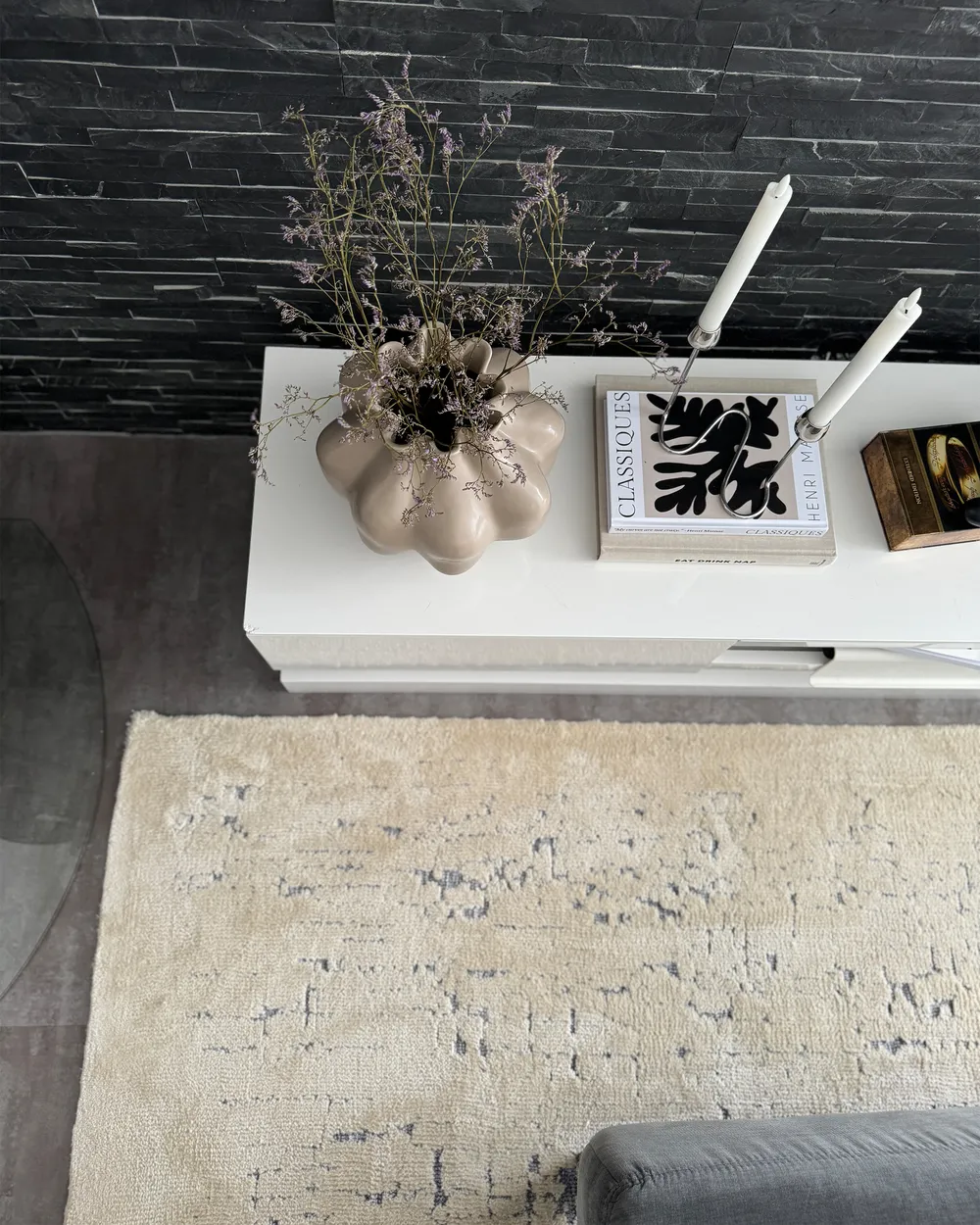 Teppich NAKUS Hellbeige 160 x 230 cm_978617