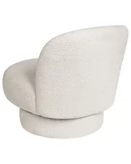 Drehsessel AYLO Bouclé Cremeweiß_927697