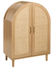 Shoe Storage Cabinet BICHENO Light Brown_1076299