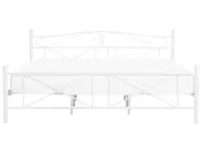 Bett mit Lattenrost Metall RODEZ 180 x 200 cm Weiß_740620