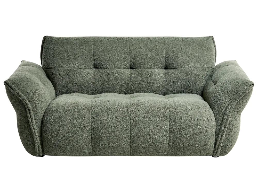 Sofa 2 Seater HALBA Boucle Green_1002549