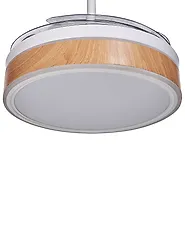 Ceiling Fan with Light FREMONT with Remote LED White_862435