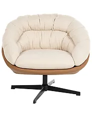 Drehsessel TRANUM  Stoff Beige_1165359