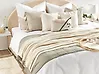 Kuscheldecke ASAKA Baumwolle 130 x 180 cm Beige