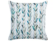 Gartenkissen 2er Set LOANO Pflanzenmuster 45 x 45 cm Grün_881296