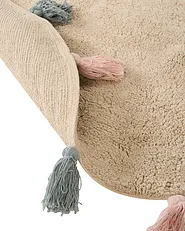 Kindervloerkleed KODINHI  Beige ø 120 cm Katoen_1155067