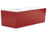 Freistehende Badewanne RIOS 170 x 80 cm Rot_814941