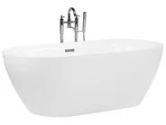 Freistehende Badewanne CARRERA 180 x 80 cm Weiß_798775