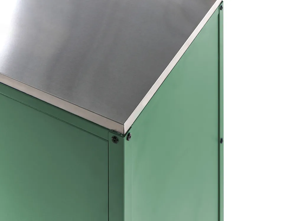 Outdoor-Küchenschrank VILAMA Grün_974014