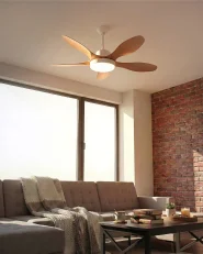 Deckenventilator mit Licht BARBET mit Fernbedienung LED Hellbraun_1032021