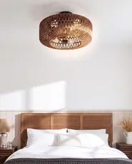 Plafondventilator met verlichting ESTERO met afstandsbediening Bruin_1125562