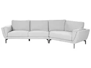 Sofa 3-Sitzer KANSSELI Stoff Hellgrau_951077