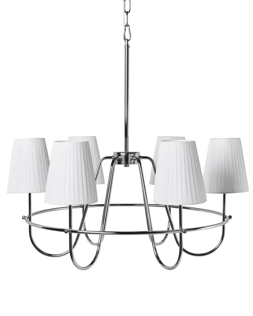 Kronleuchter YAMETHIN Metall Silber_1053851
