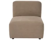 Modul Ecksofa 3-Sitzer HEDE Stoff Braun rechtsseitig_1087393