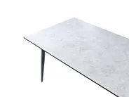 Gartentisch TOLENTINO 180 cm 90 cm Steinoptik Hellgrau_1029925