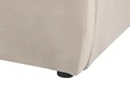 Wasserbett Samtstoff BAJONNA 160 x 200 cm Taupe_1009650
