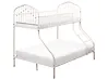 Hochbett Metall CHAMONIX 90/140 x 200 cm Beige