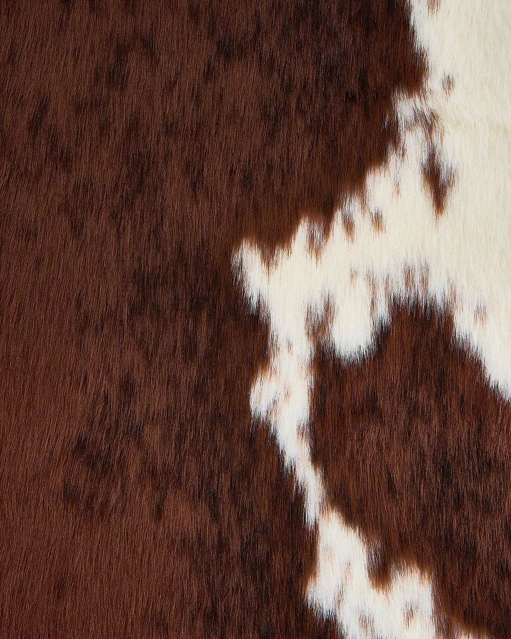 Faux Cowhide Rug BOGONG Dark Brown 150 x 200 cm_1179871