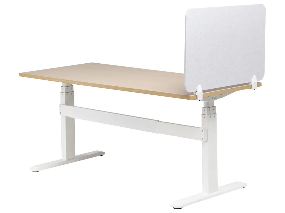 Desk Screen SPLIT 80 x 50 cm Off-White_1015214