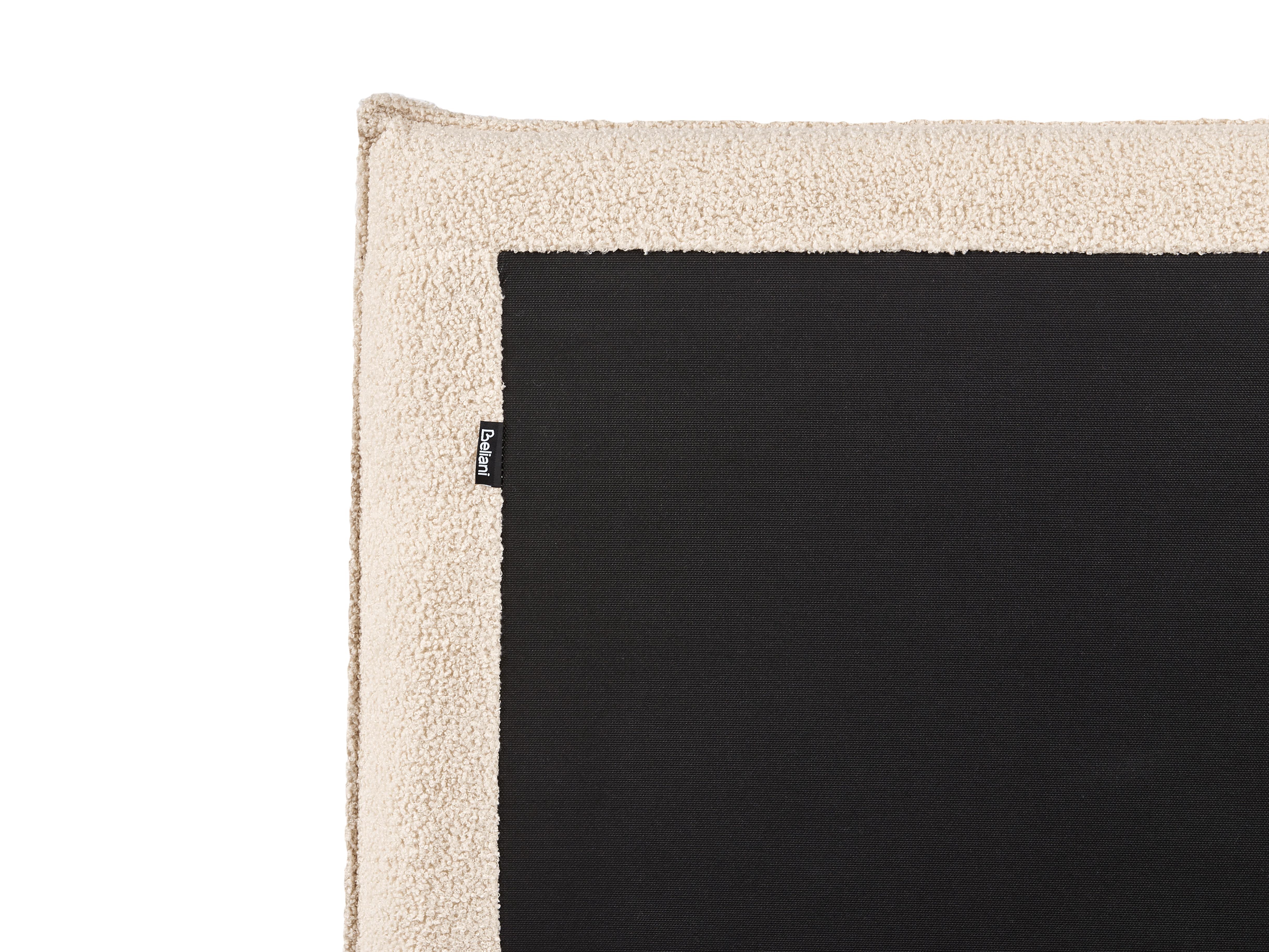 Bed met opbergruimte LAVAUR Bouclé Beige 160 x 200 cm_966027