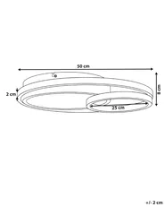 LED Deckenlampe COQUET Metall Gold_1102987