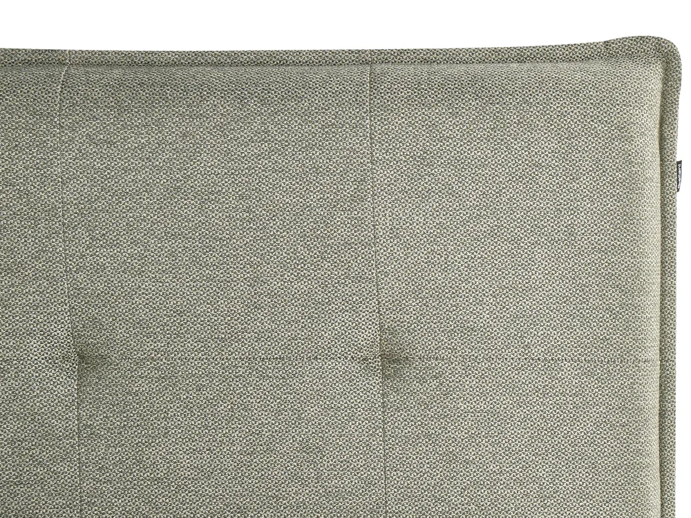 Wasserbett Kunstleinen LESTRE 180 x 200 cm Grün_962767