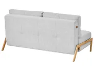 Sofa Set 3-Sitzer EDLAND mit Bank Stoff Hellgrau_1040929