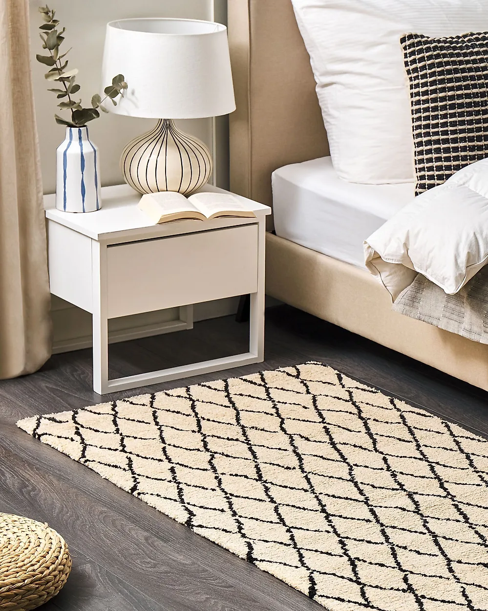 Teppich MIDYAT Beige 80 x 150 cm_1179885