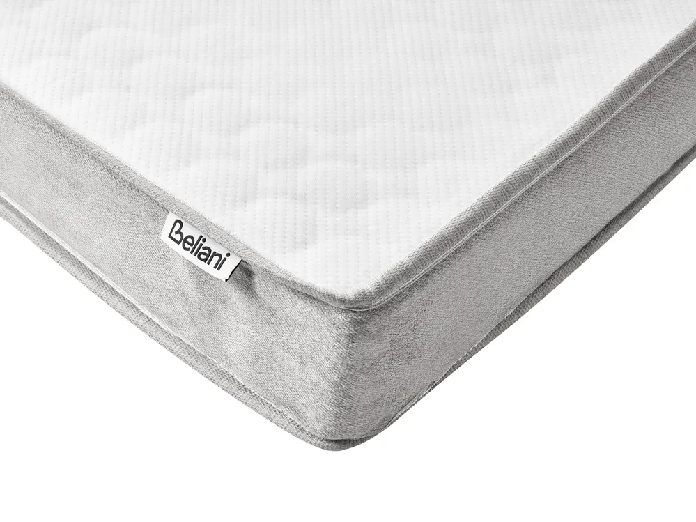 Boxspringbett Stoff COUNTESS 180 x 200 cm Hellgrau_1054577
