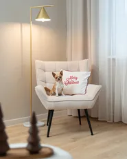 Sessel BELLINGMO Stoff Hellbeige_1039265