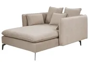 Chaise Longue CHARMES Fabric Taupe_894584