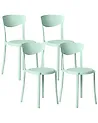 Gartenstuhl 4er Set VIESTE Mintgrün