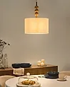 Pendant Lamp LOKY Metal Beige