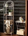 Regal VALDIVIA 40 cm 166 cm Metall Weiß