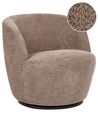 Drehsessel KUOLPA Chenillegewebe Taupe