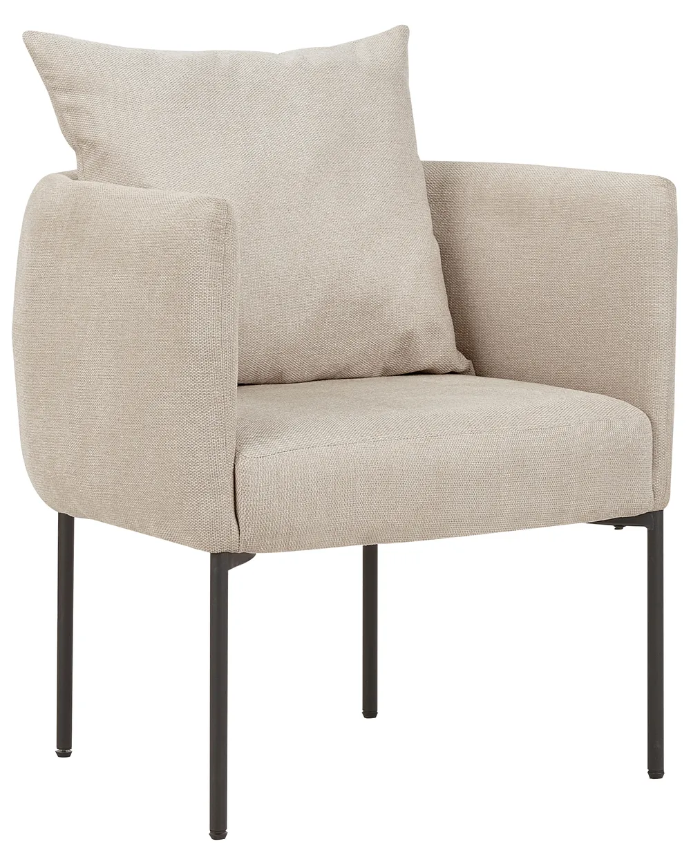 Sessel MALMOS Stoff Hellbeige