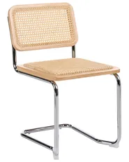 Esszimmerstuhl 2er Set CORDOVA Rattan Hellbraun_1061937