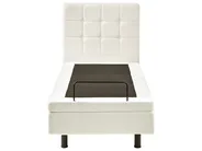Lit réglable Bouclé DUKE 80 x 200 cm Blanc cassé_1011390