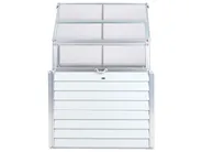 Balkongewächshaus NOVOLI 120 cm 62 cm Cremeweiß_1003885