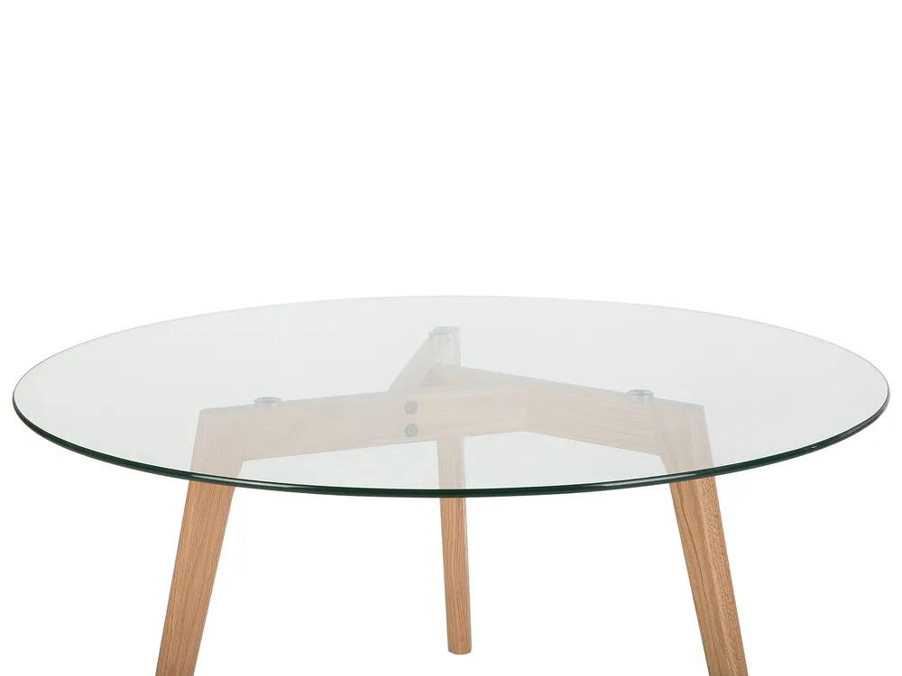 Couchtisch MINNESOTA Glas Transparent_745238