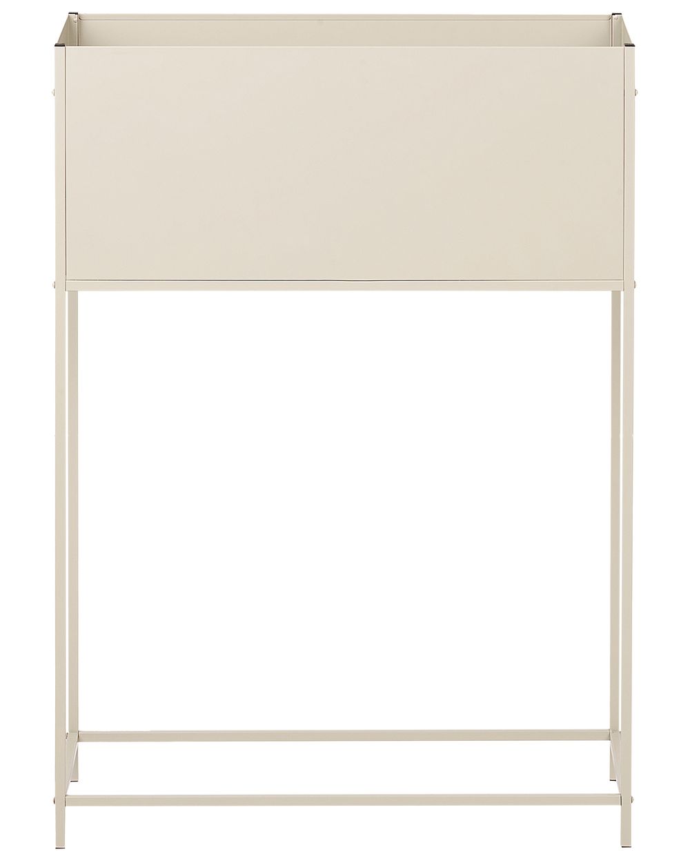 Blumentopf mit Beinen TAPIEN 70 cm Metall Beige