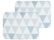 Gartenstuhlkissen 2er Set FIJI 29 x 38 cm Blau_764320